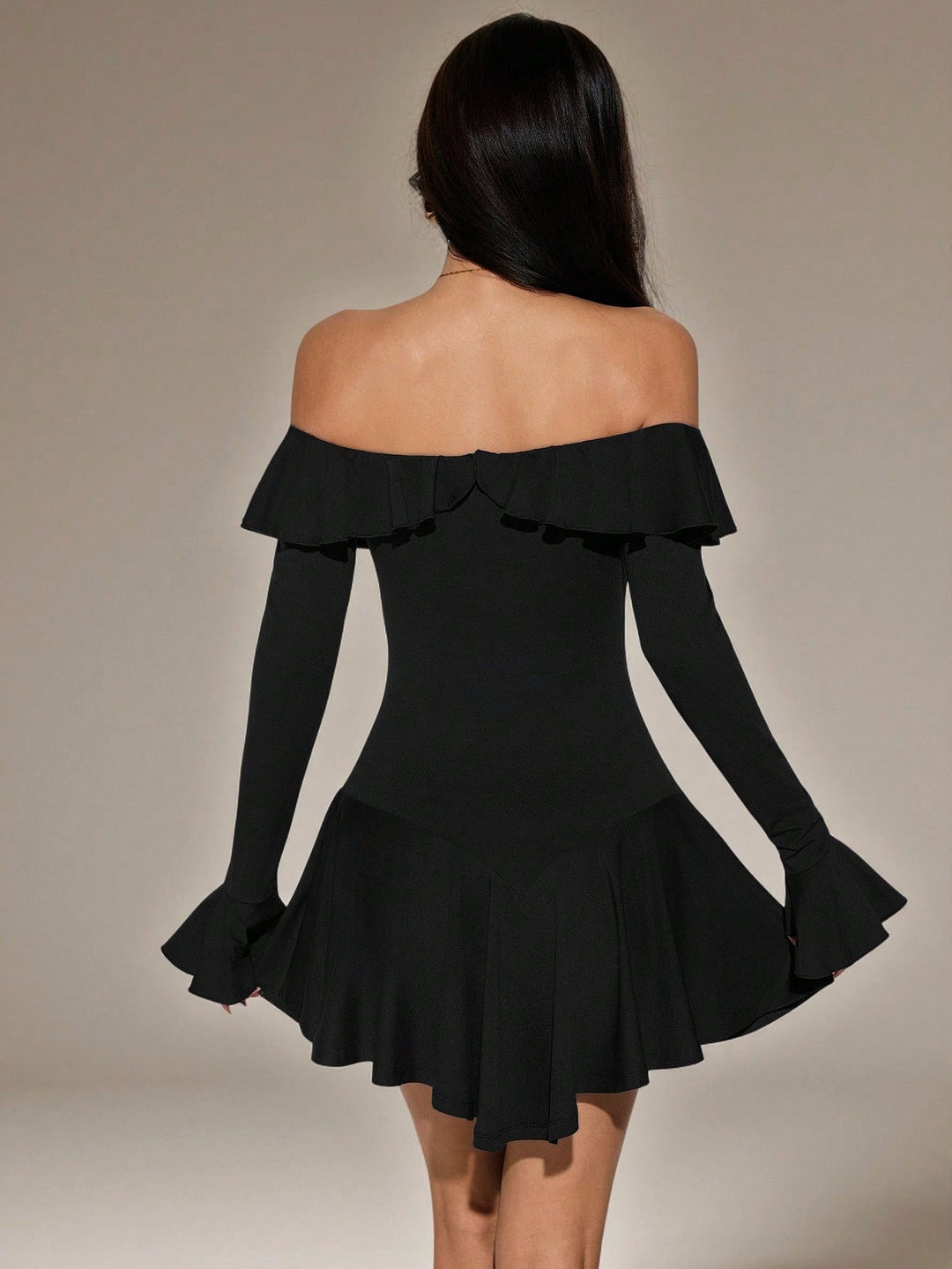 Rochie mini SHEIN, negru