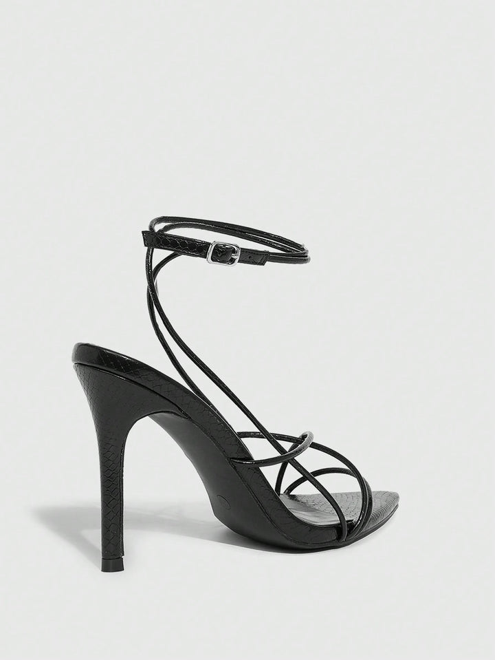 Sandale SHEIN, negru