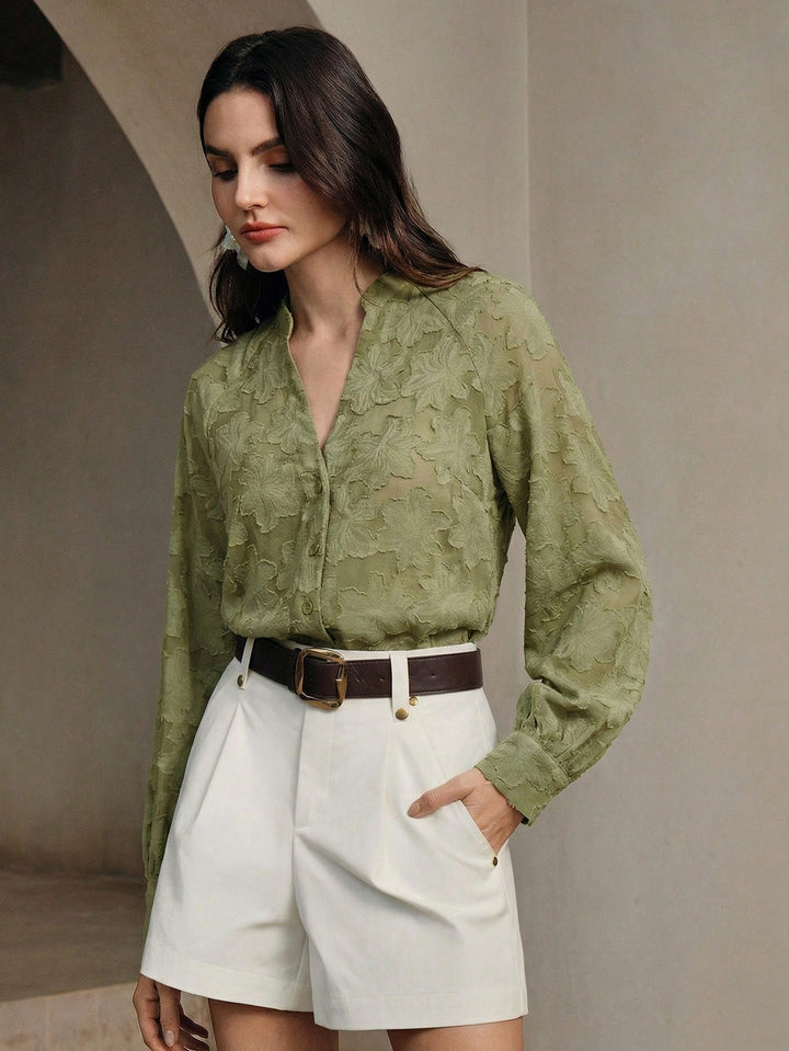 Bluza SHEIN, kaki