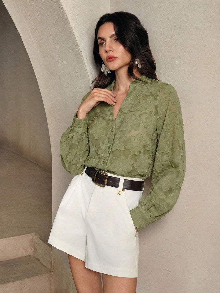 Bluza SHEIN, kaki