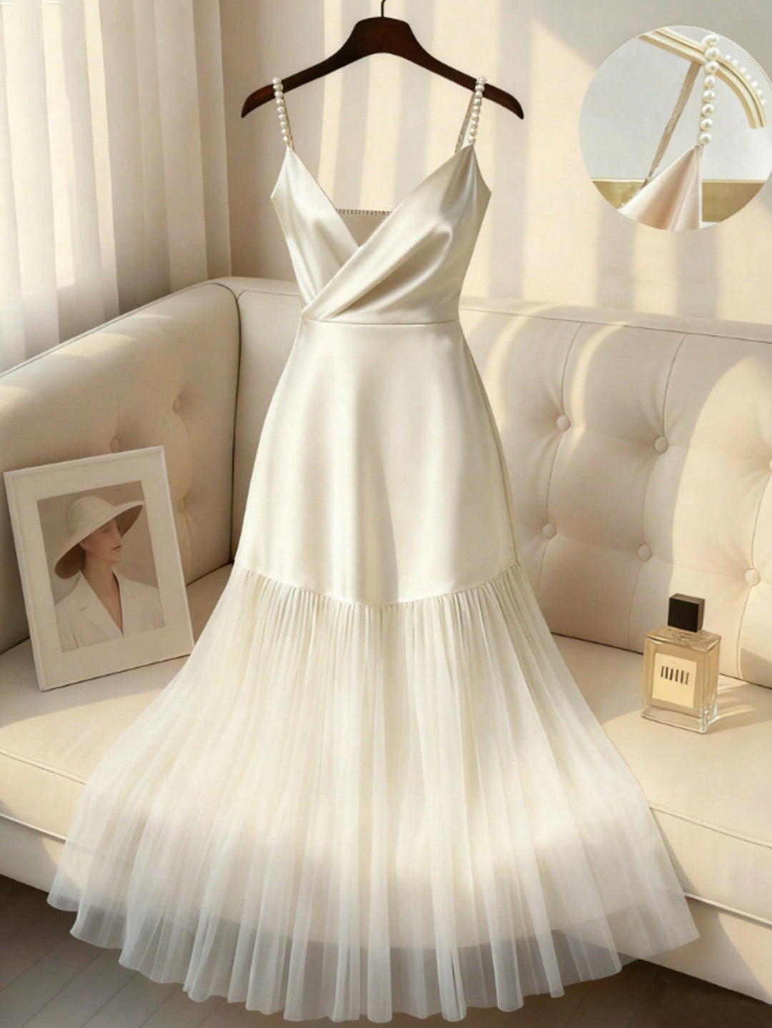 Rochie maxi SHEIN, portocaliu