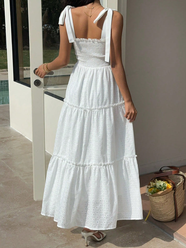 Rochie maxi SHEIN, alb