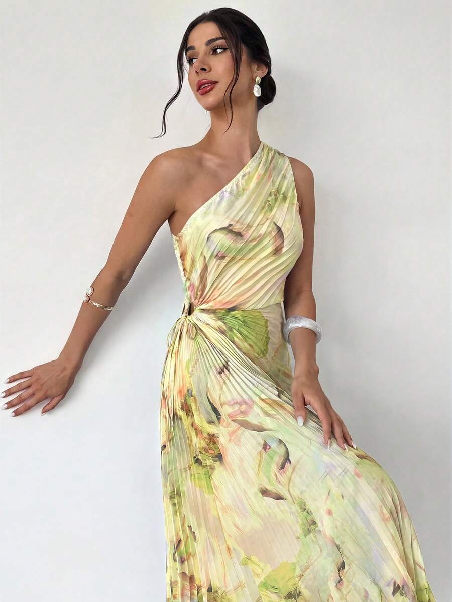 Rochie maxi SHEIN, mix culori