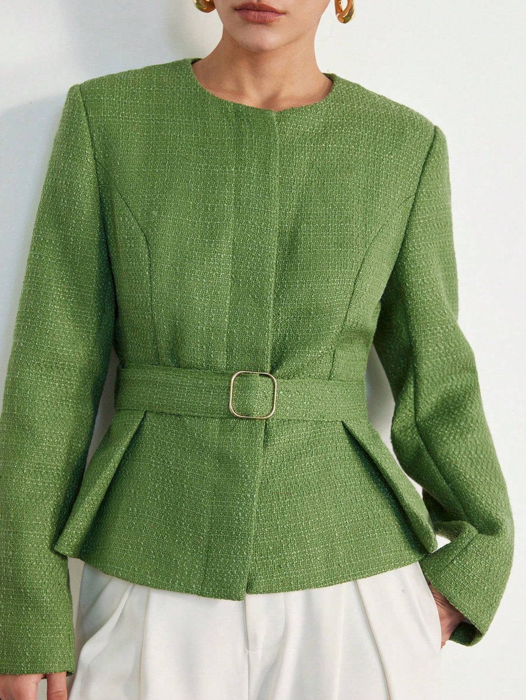 Sacou SHEIN, verde