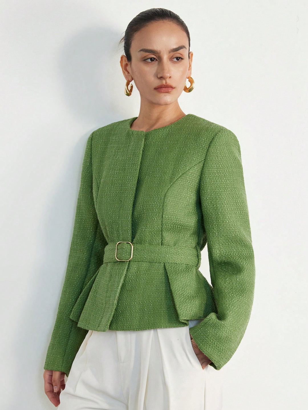 Sacou SHEIN, verde