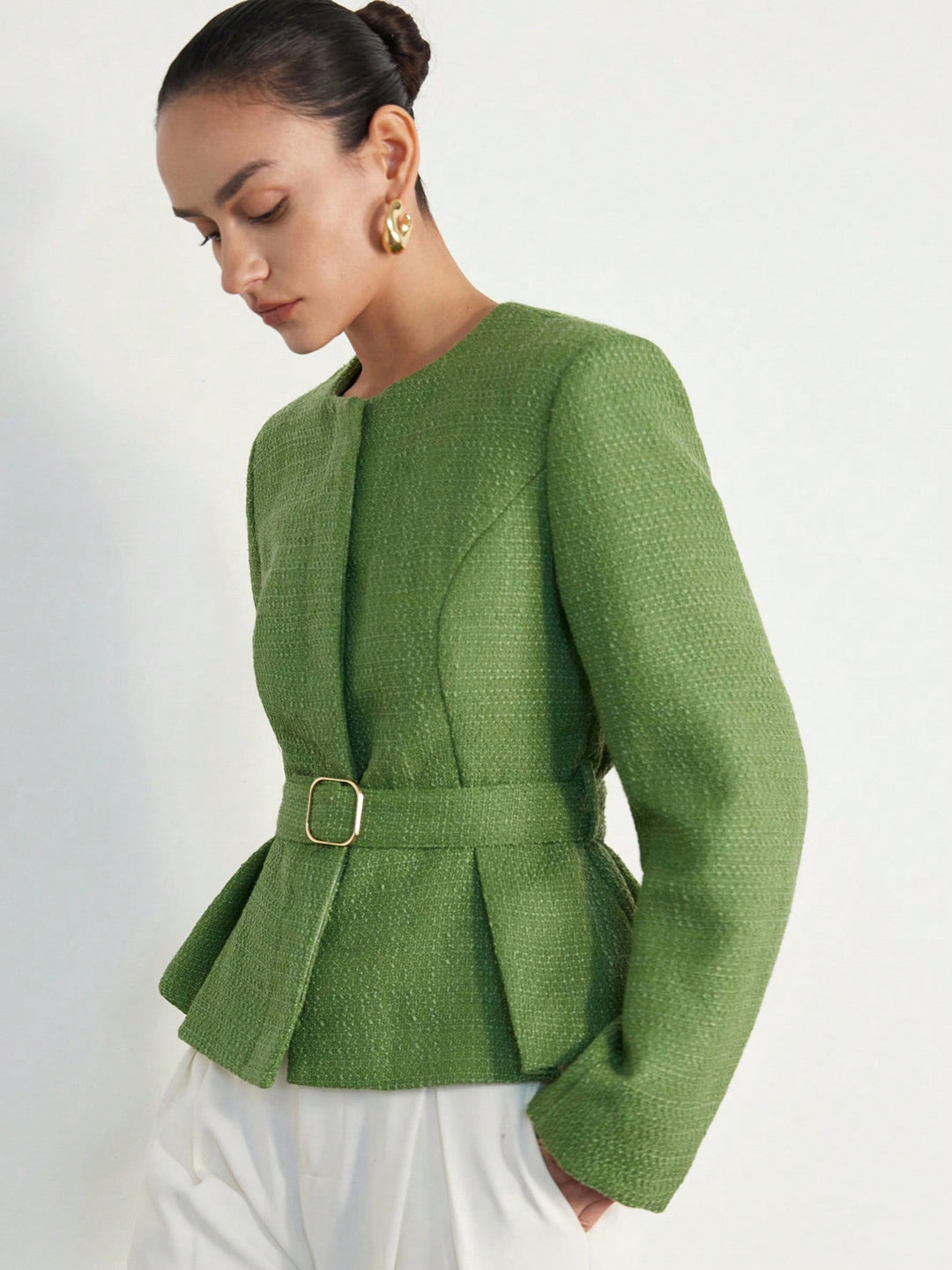 Sacou SHEIN, verde