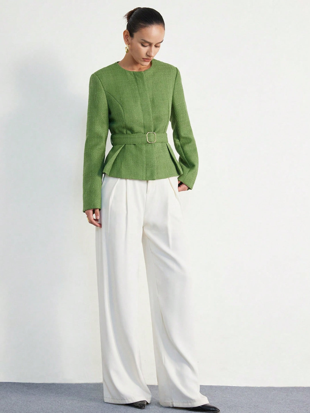 Sacou SHEIN, verde