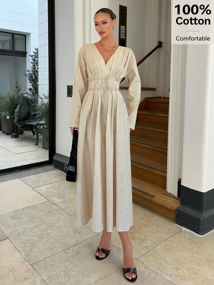 Rochie maxi SHEIN, portocaliu