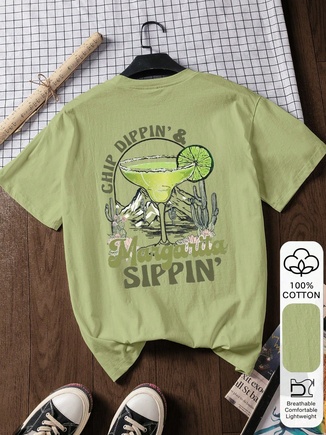 Tricou SHEIN, verde
