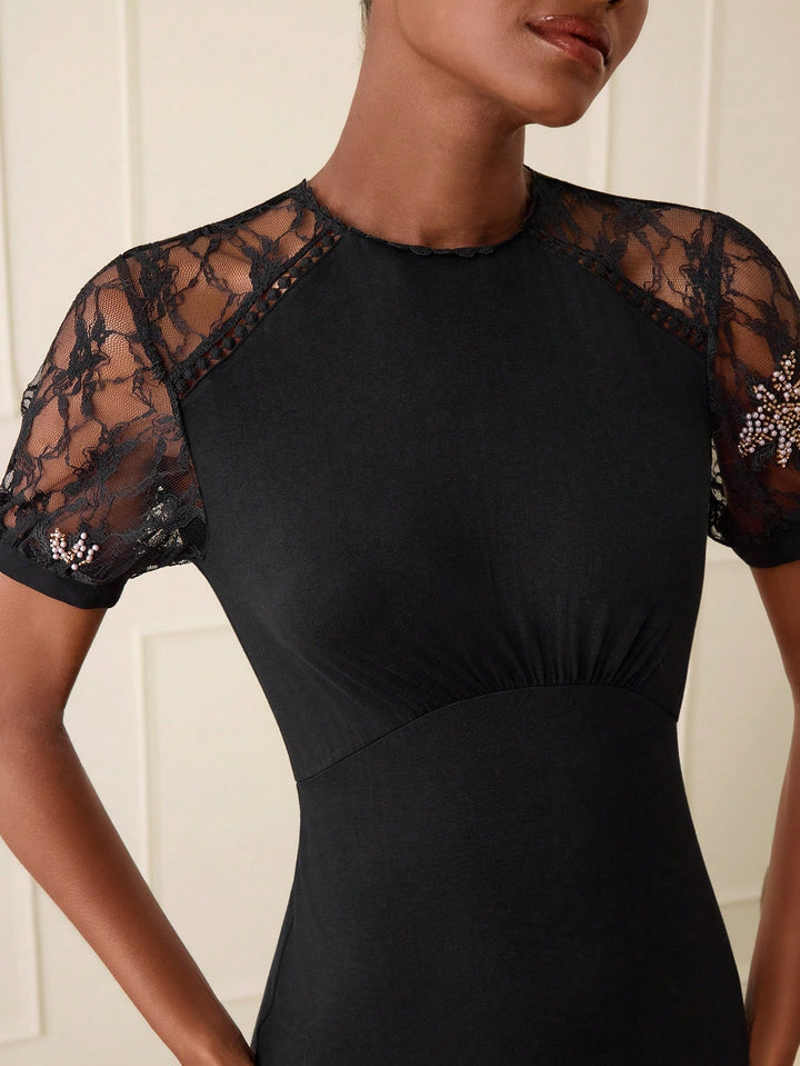 Rochie midi SHEIN, negru
