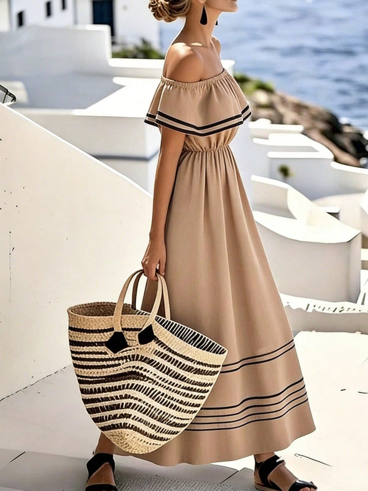 Rochie maxi SHEIN, mix culori