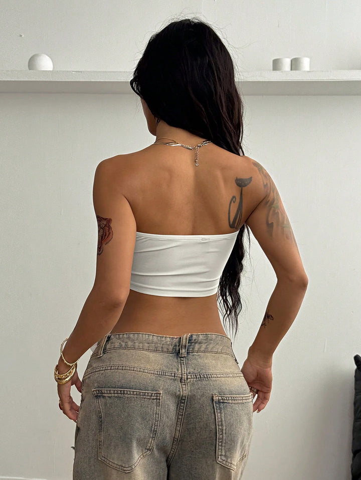 Top SHEIN, alb