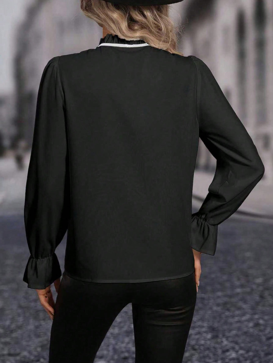 Bluza SHEIN, negru