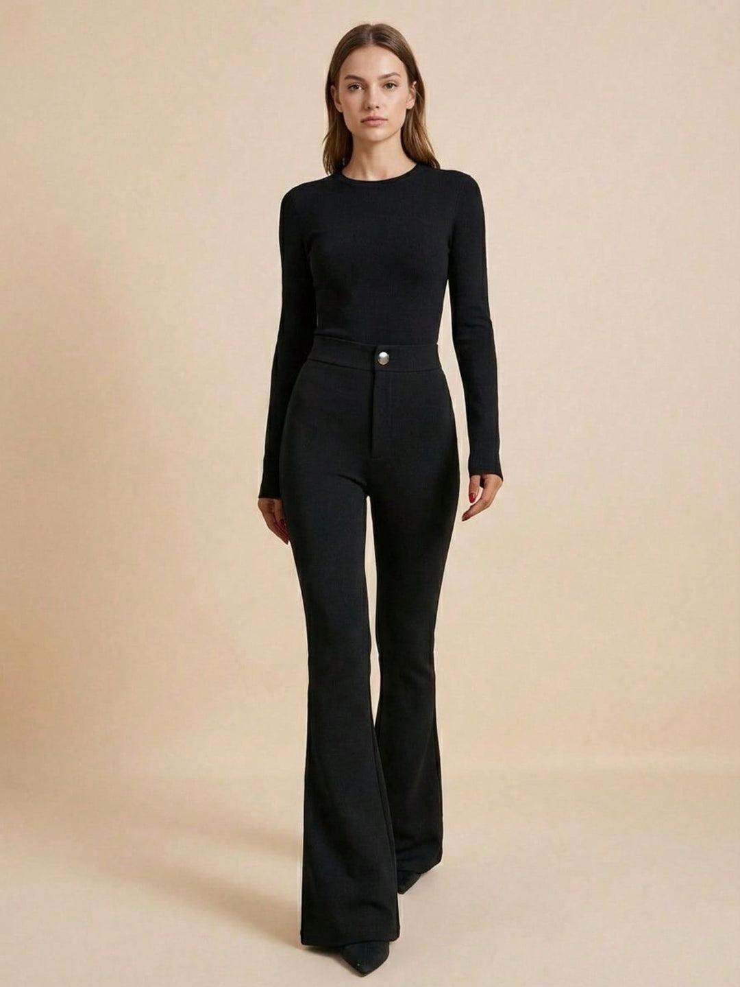 Pantaloni SHEIN, negru