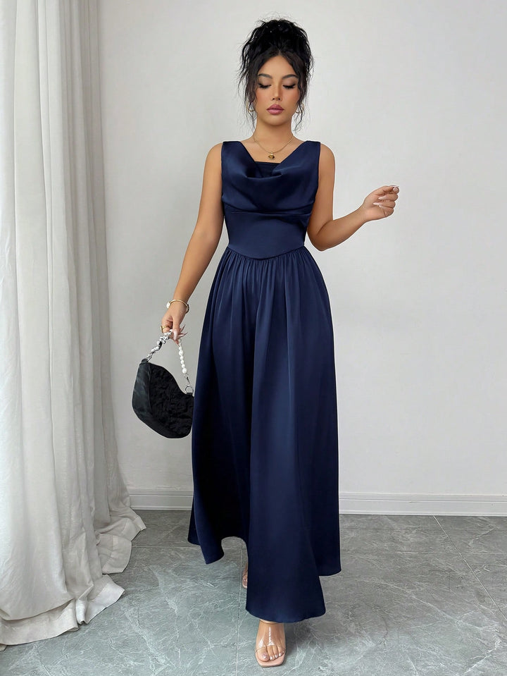 Rochie maxi SHEIN, albastru