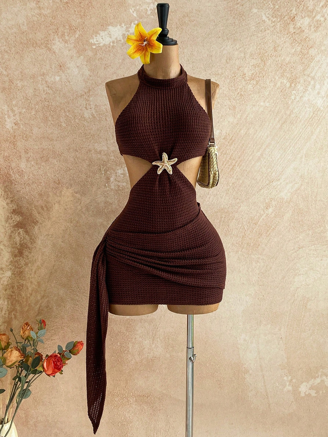 Rochie SHEIN, maro