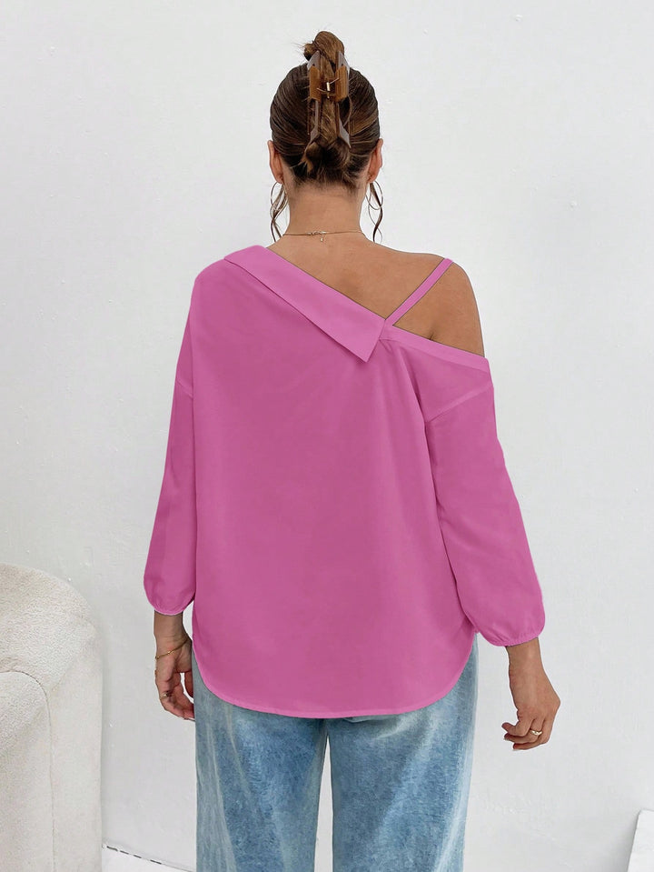SHEIN blúz, rózsaszín