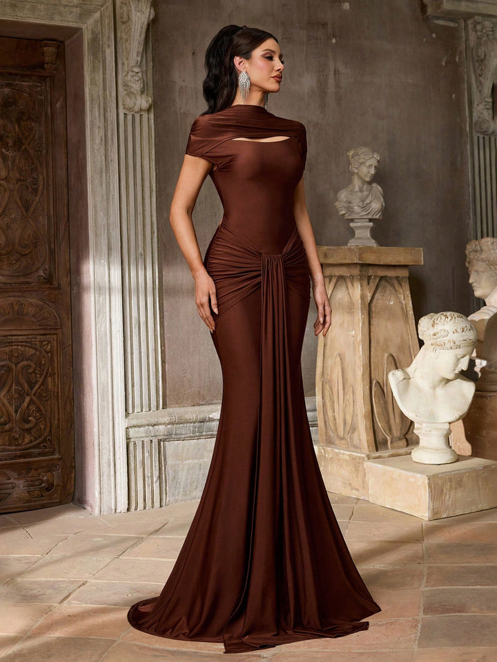 Rochie SHEIN, maro