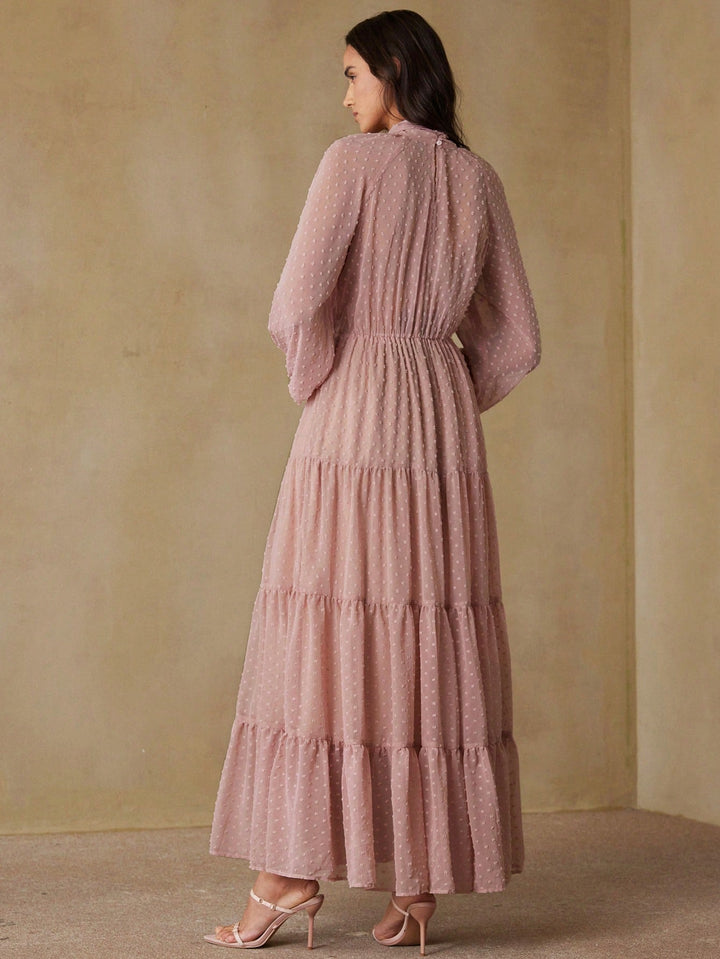 Rochie maxi SHEIN, roz