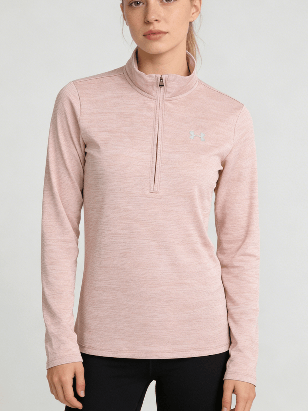 Bluză cu fermoar UNDER ARMOUR, roz