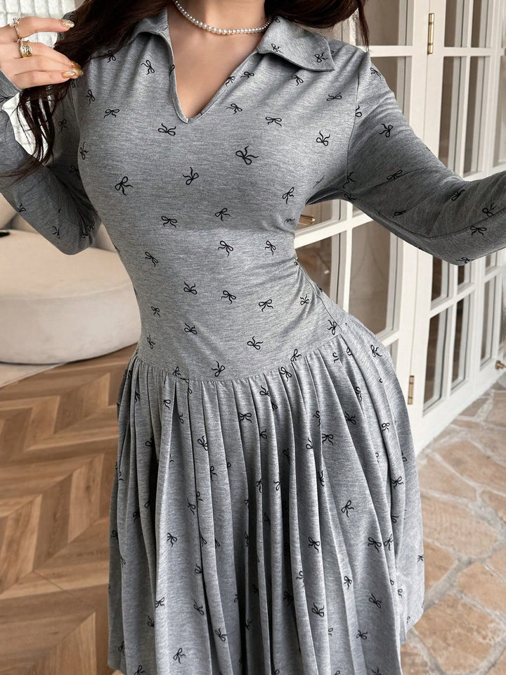 Rochie scurtă SHEIN, gri