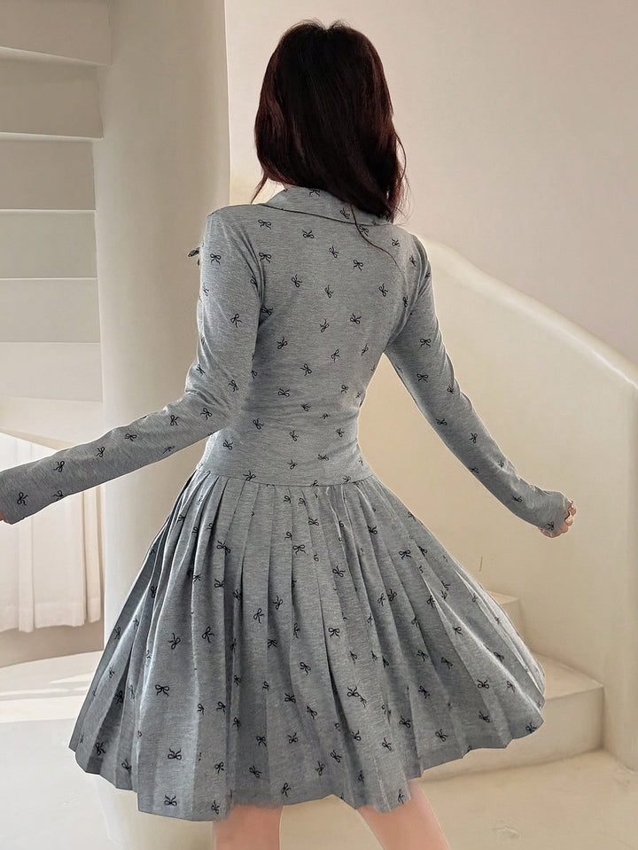 Rochie scurtă SHEIN, gri