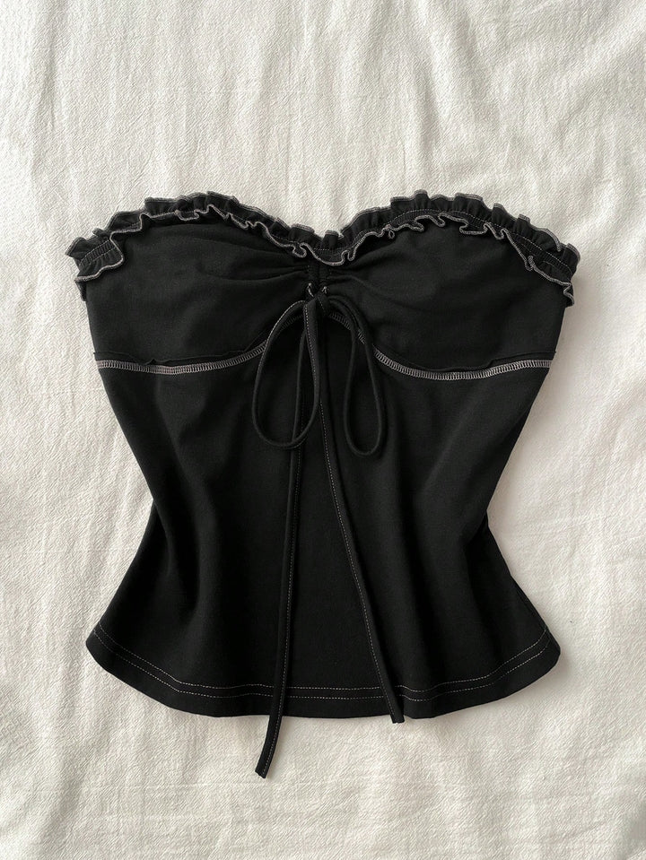 Top SHEIN, negru