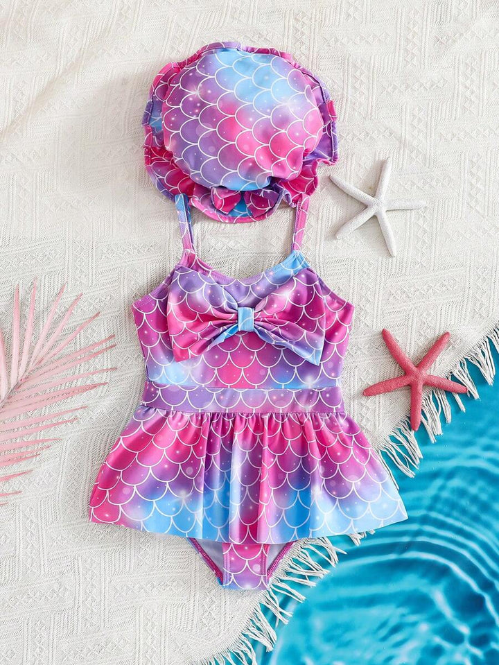 Costum de baie întreg SHEIN, mix culori