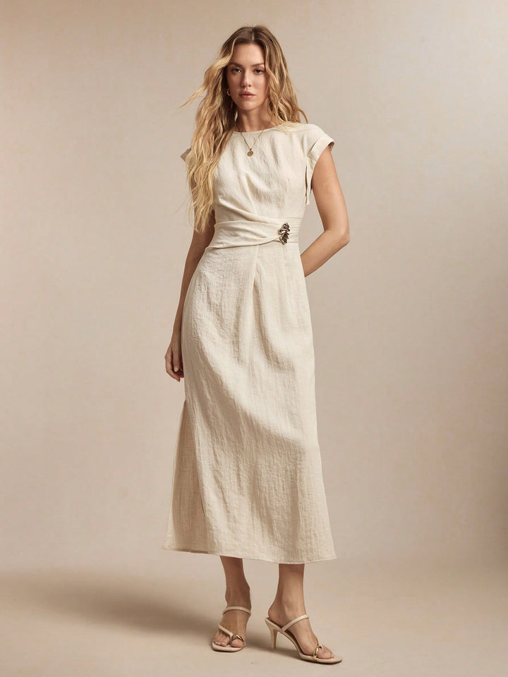 Rochie maxi SHEIN, portocaliu