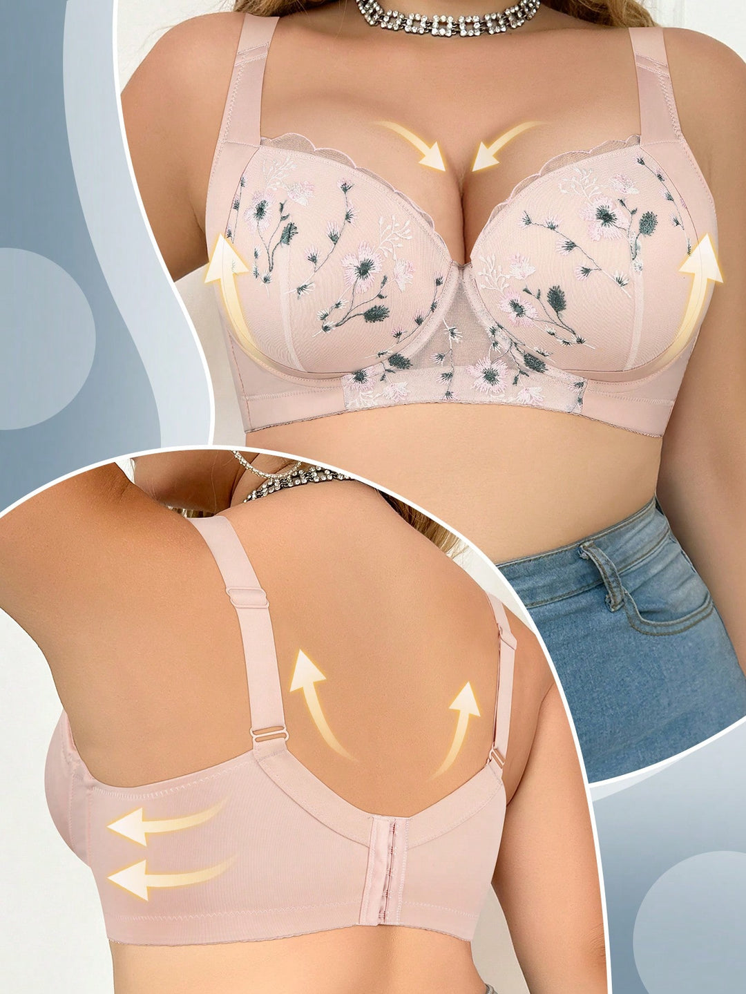 Sutien SHEIN, roz