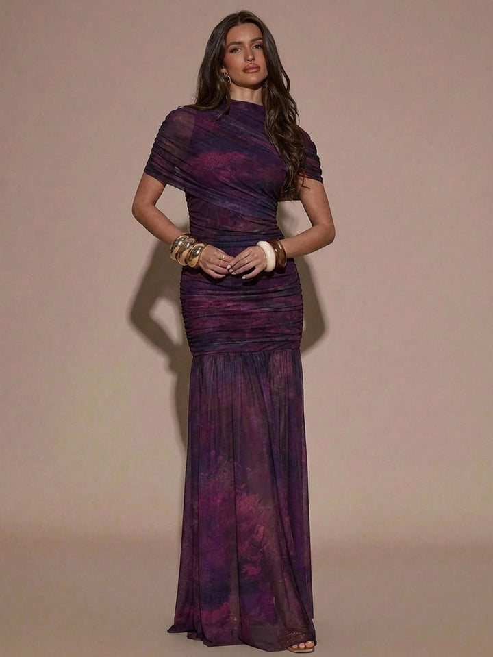 Rochie maxi SHEIN, mix culori
