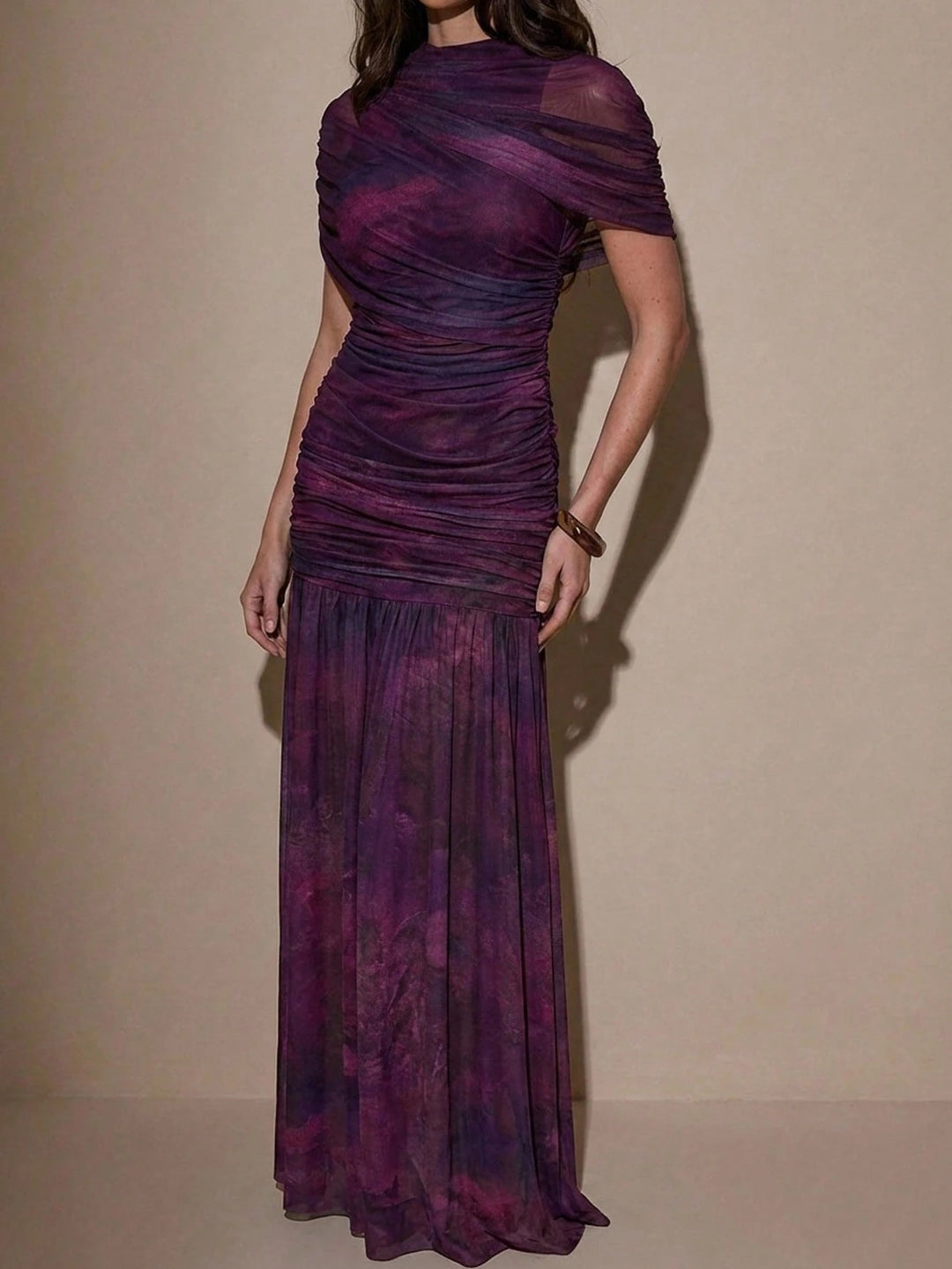 Rochie maxi SHEIN, mix culori