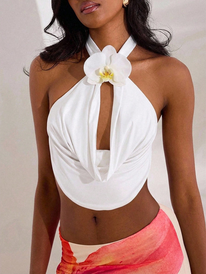 Top SHEIN, alb