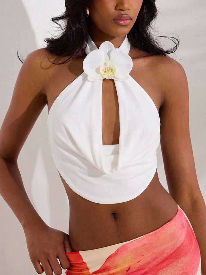 Top SHEIN, alb