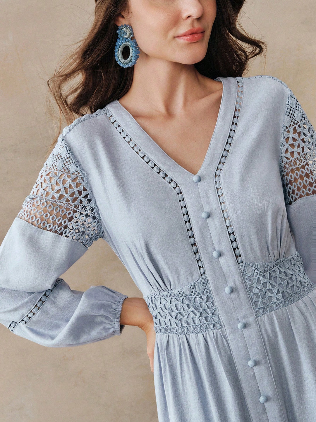 Rochie midi SHEIN, albastru