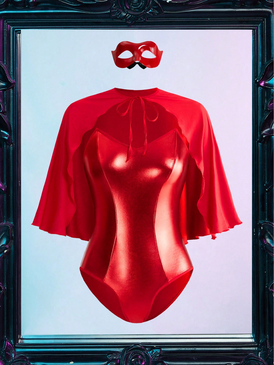 Costum cosplay SHEIN, roșu