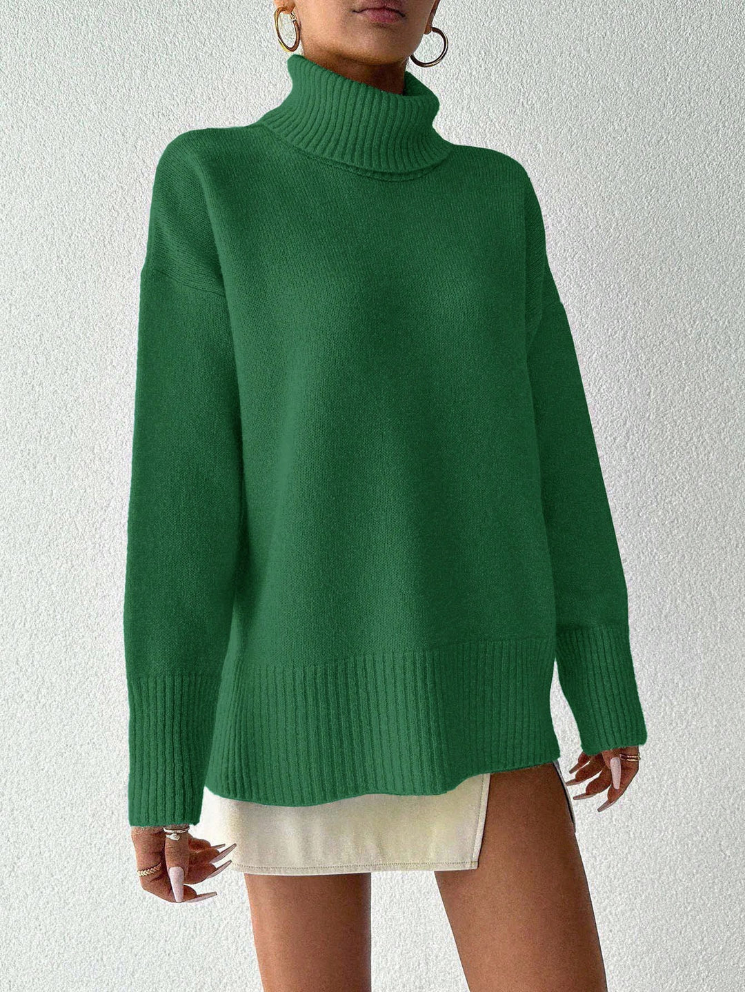 Pulover SHEIN, verde