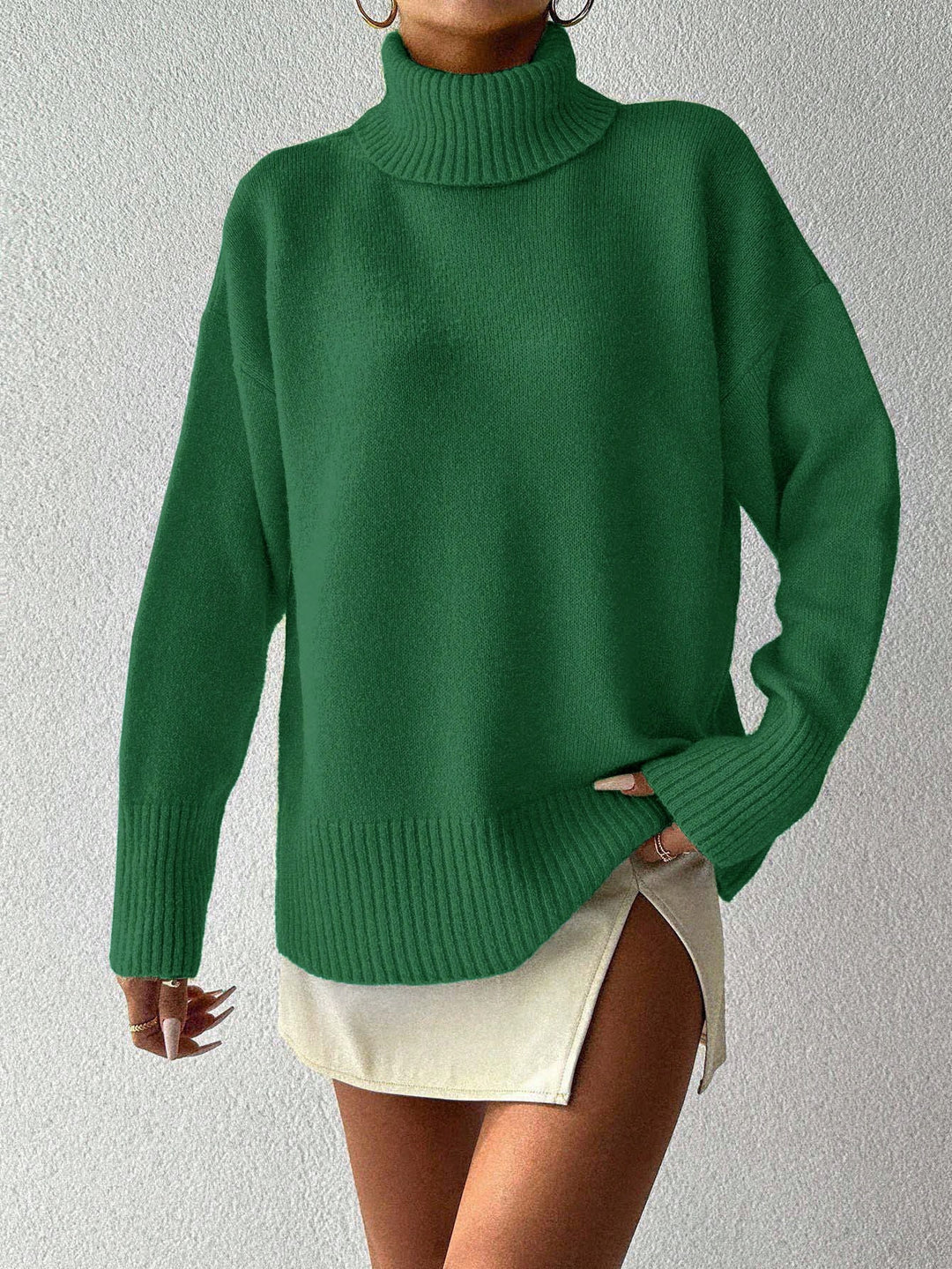 Pulover SHEIN, verde