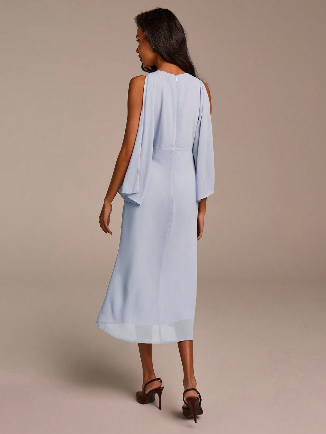 Rochie midi SHEIN, albastru