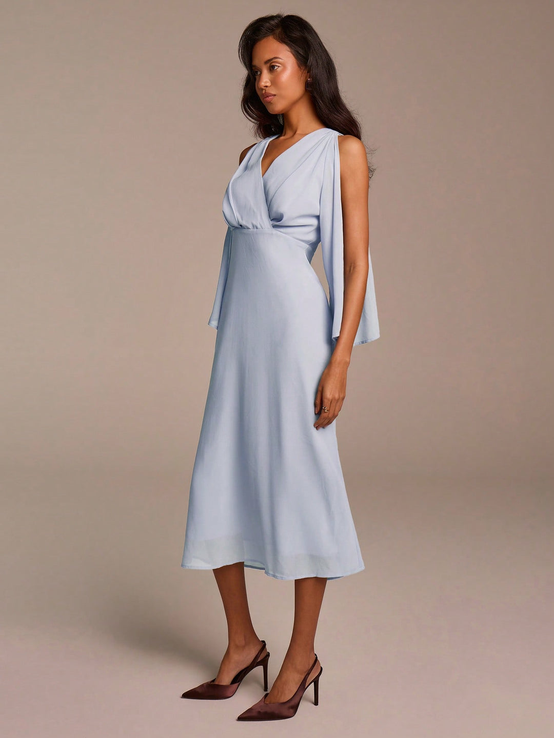 Rochie midi SHEIN, albastru