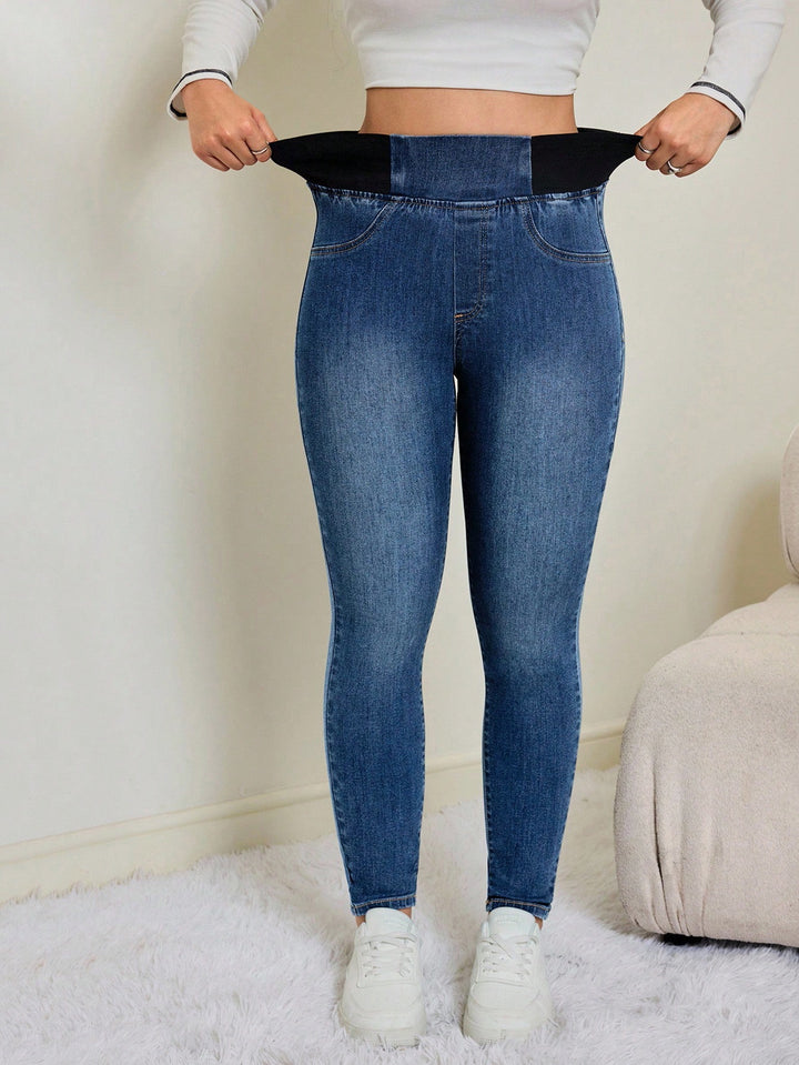 Jeans SHEIN, albastru