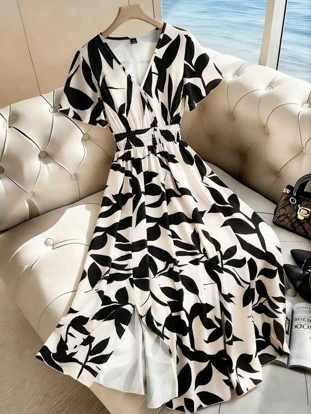 Rochie maxi SHEIN, mix culori