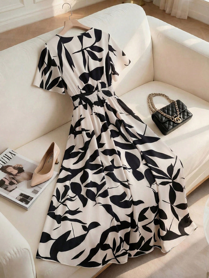 Rochie maxi SHEIN, mix culori