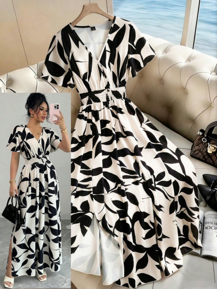 Rochie maxi SHEIN, mix culori