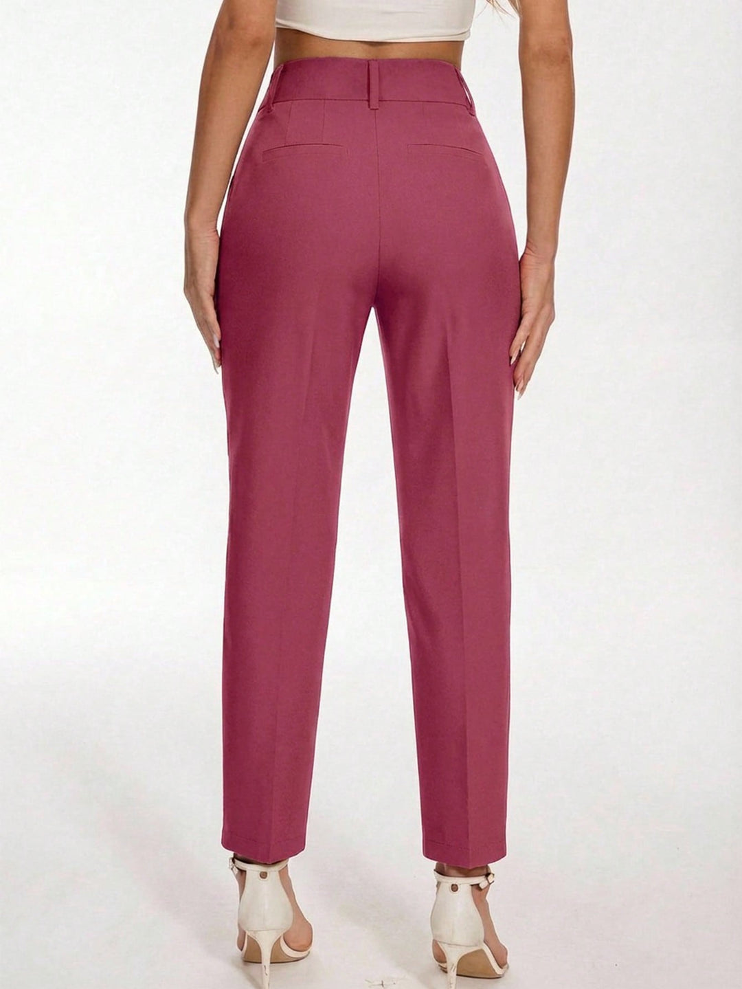 Pantaloni SHEIN, roz