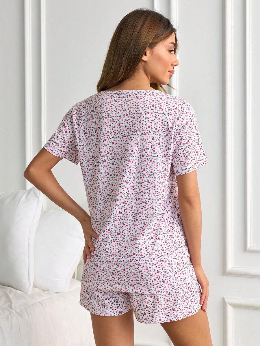 Compleu pijamale SHEIN, mix culori