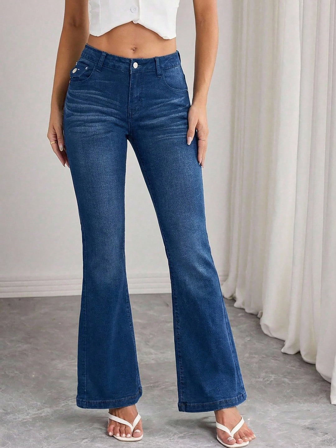 Jeans SHEIN, albastru