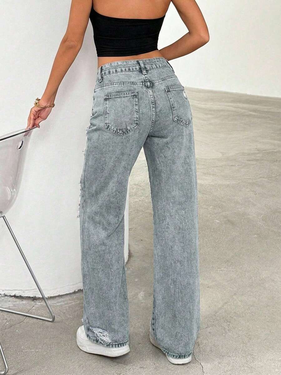 Jeans SHEIN, albastru