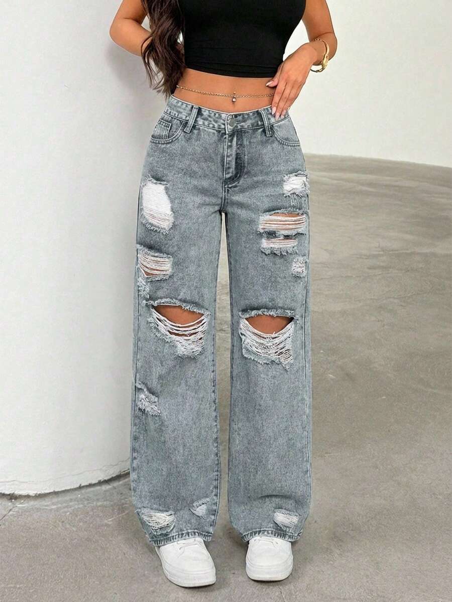 Jeans SHEIN, albastru