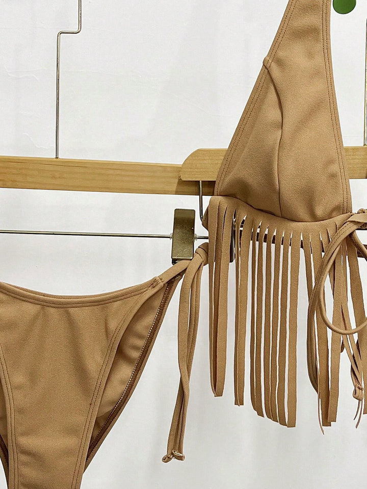 Set bikini SHEIN, bej